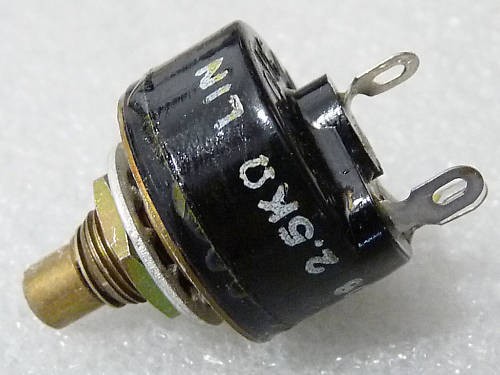 Potentiomètre lin axe - potentiomètre,