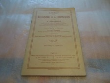 LIVRE - ABREGE DE LA THEORIE DE LA MUSIQUE -  Juin 1964