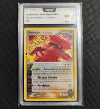 Carte gradée pokémon Groudon