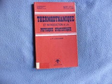 Thermodynamique et introduction à la physique statique | Lonchamp | Bon état