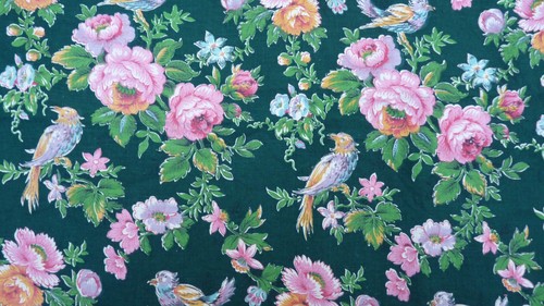 Coupon tissu ancien style - coupon,