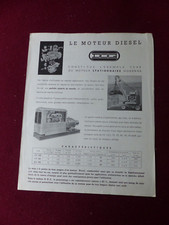 prospectus catalogue moteur stationnaire  : les moteurs diesel DOG
