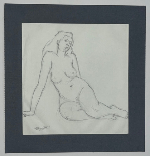 Femme nue dessin original - femme,