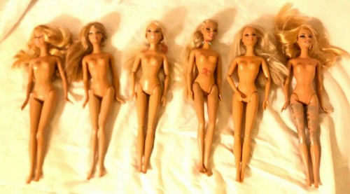 Stock box barbies blond hair - barbies,,