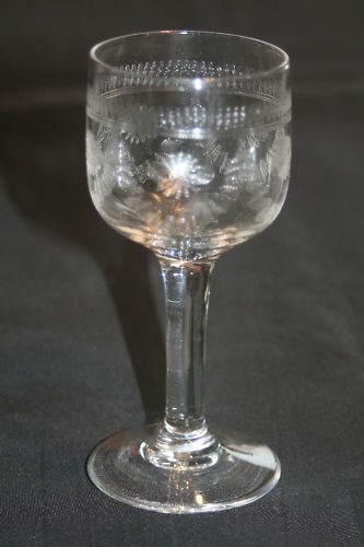 Verre table ancien - de,
