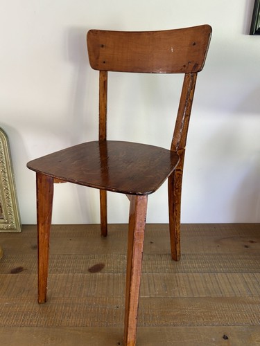 Ancienne chaise bois - ancienne, en