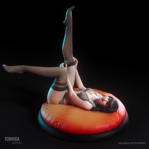 Bettie page unpainted - bettie,