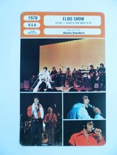 CARTE FICHE CINEMA 1970 ELVIS