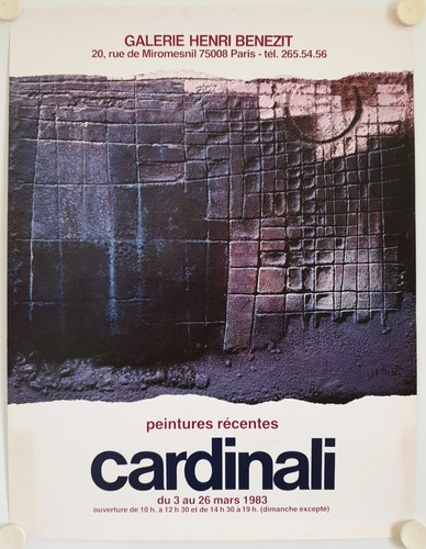 Affiche cardinali 1984 - affiche,