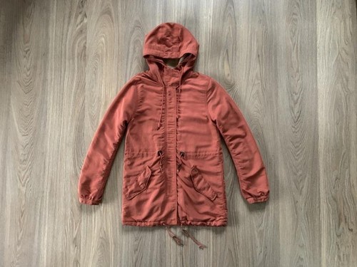 Femme obey parka coral - parka, xs