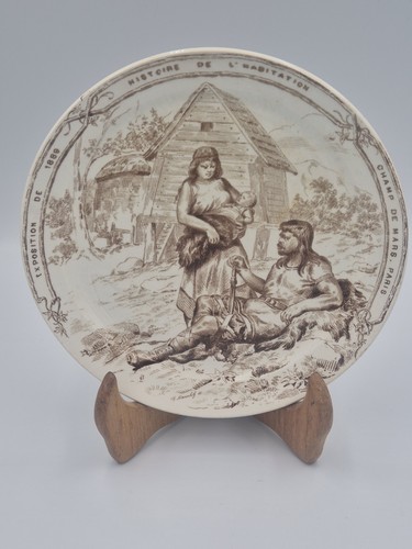 Creil montereau rare - creil, assiette