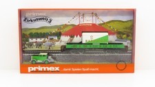 PRIMEX COFFRET CIRQUE SARRASANI CAMION + WAGON PLAT + ROULOTTE 4586 - H0 1/87