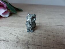 Miniature Chouette Hibou en