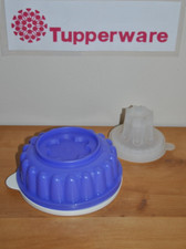 ?TUPPERWARE Moule à Charlotte Fond  + Couvercle + Courrone  Ø 16 Cm Gourmet