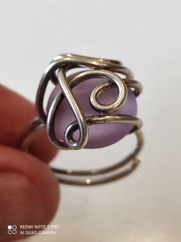 Bague artisanale femme - , en