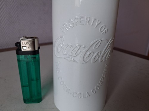 Verre blanc coca cola édition