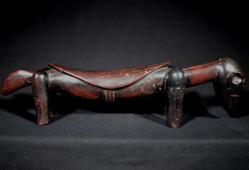Art africain tribal - art, tabouret