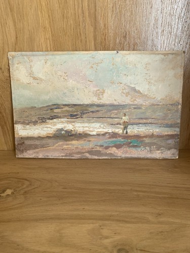 Tableau ancien gaston hoffman - gaston,