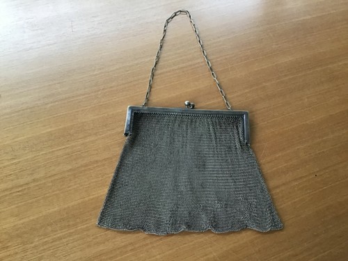 Bourse ancienne maille - ancienne, en
