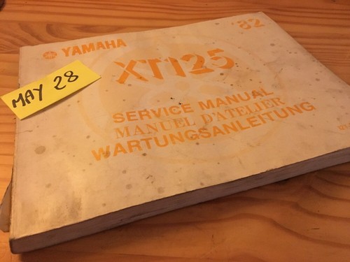 Yamaha xt125 1982 - 1982, xt