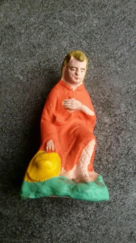 Ancien santon creche - creche, noel