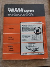 Revue Technique FORD CONSUL GT GRANADA gxl 2.0 1.7 V4 V6 2.3 2.6 break Coupe ber
