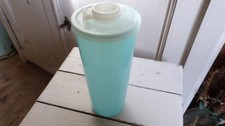 Contenant cylindrique à main avec couvercle verseur Tupperware vintage années 60