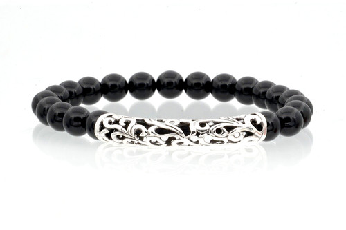 Bracelet homme pierres - bracelet,