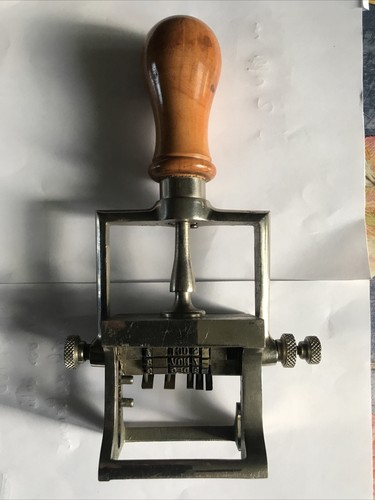 Ancien tampon dateur - ancien,