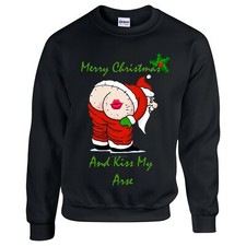 Pull Noël 2023. Merry Christmas Santa Nouveauté/ Amusant/ Laid