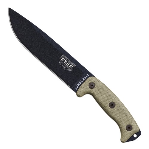 Esee black junglas knife - esee,