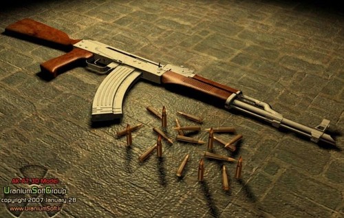Poster affiche arme gun - affiche,