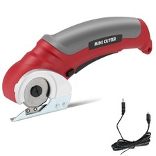 Ciseaux Electrique Tissu Couture Coupe Carton Cutter Rotatif En Acier Sk5 ave...