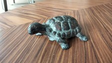 petite tortue en bronze ancienne