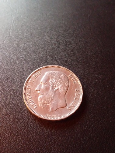 Francs belge leopold roi - belge,