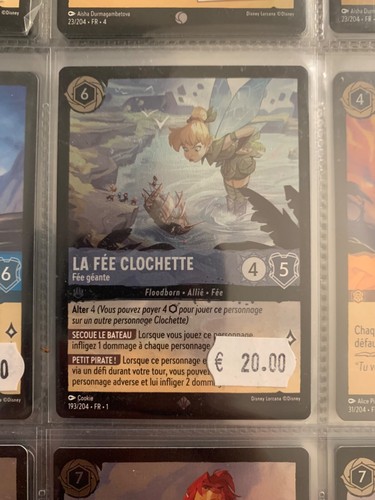 Tcg lorcana la fée - tcg,