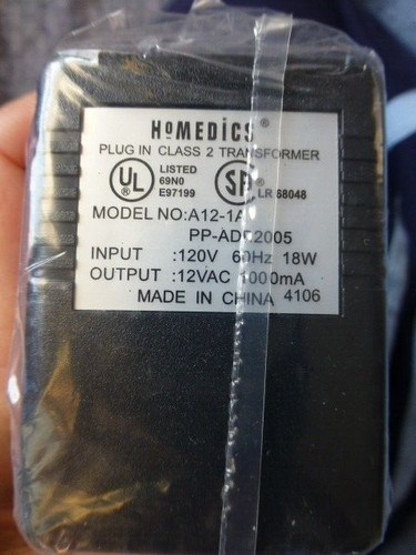 Homedics new charger - , cord
