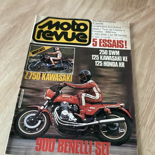 Magazine moto revue 1980 - magazine,