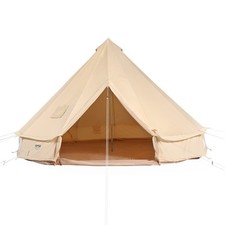 VEVOR Tente Cloche Toile 4 Saisons 7 m pour Camping Familial avec Trou de Poêle