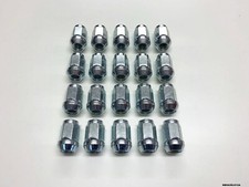 20 X Écrou Roue Chrome pour