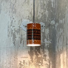 Suspension Terre Cuite Lampe