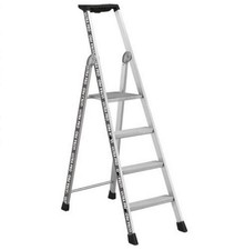 artub escabeau 4 marches gris 02375804 ultra pro