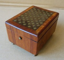 Petite boite à musique mécanique du 19e siècle Napoléon III music box