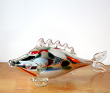 Poisson en verre soufflé