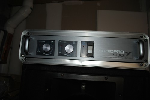 Ampli audio pro 500 yorkville - ampli,