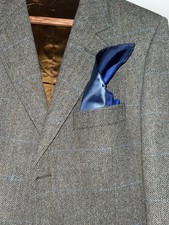 Pochette de costume Ede&Ravenscroft en soie dégradée