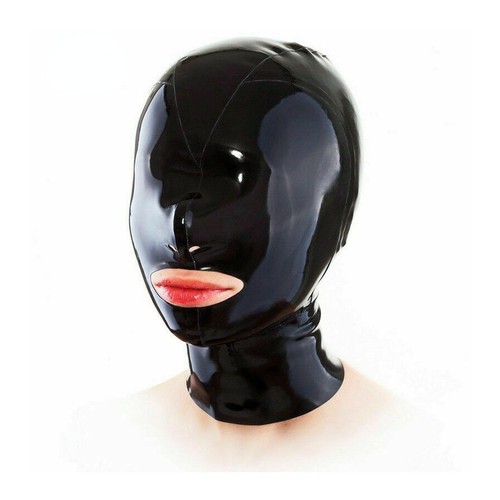 Fétiche cagoule latex - sm,