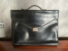 Ancienne Sacoche Cuir Noir +