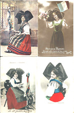 ⁂  ALSACE 4 CARTES POSTALES