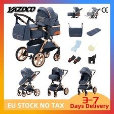 Poussette Bébé Landau 3 en 1